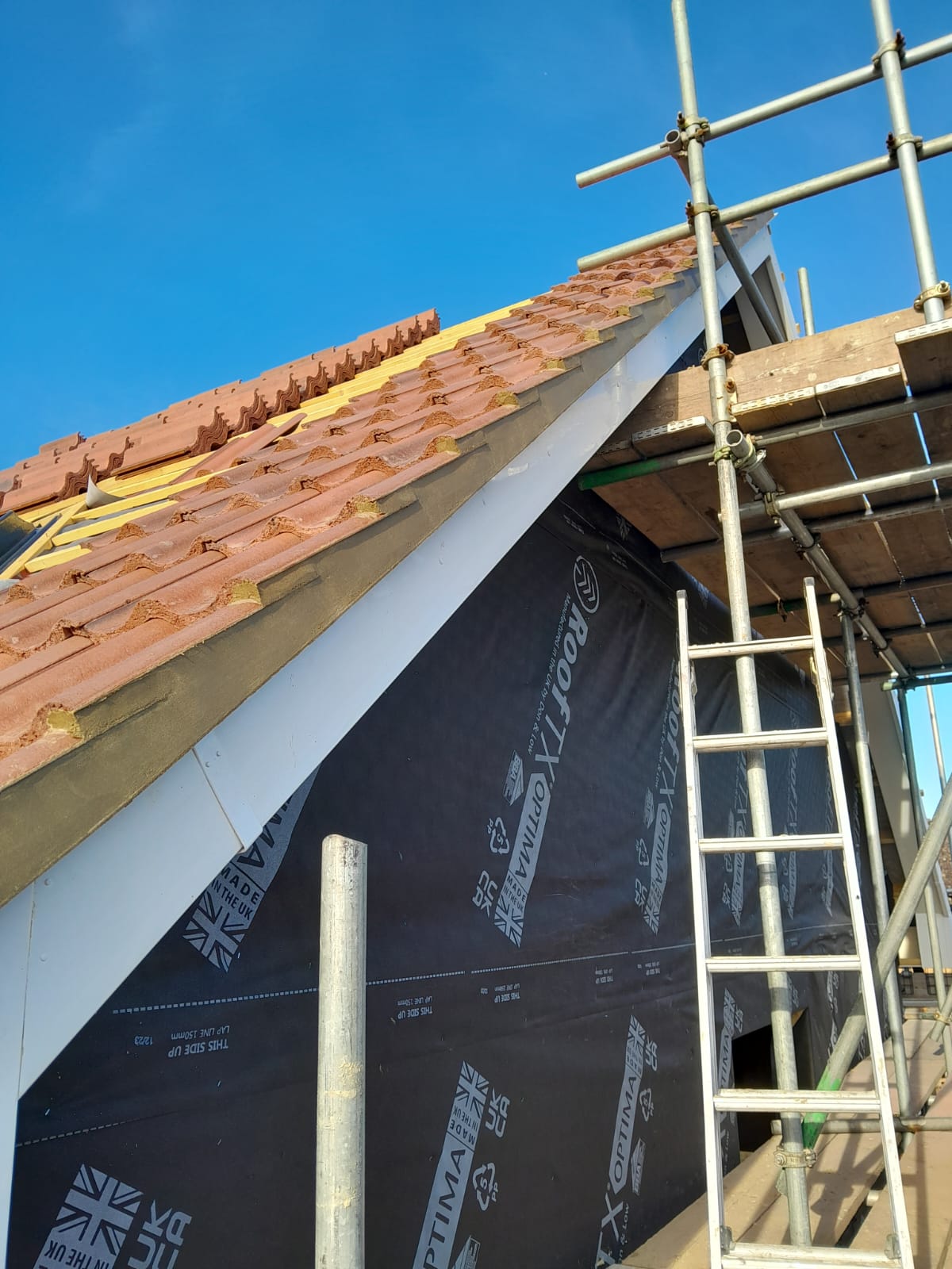 Hand-cut gable & verge